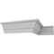 Ekena Millwork 6 7/8"H x 5 1/8"P x 8 5/8"F x 94 1/2"L Tirana Crown Moulding MLD06X05X08TI - alternate 5
